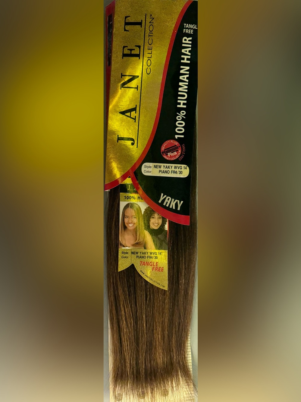 Janet Collection. 100% human hair. Yaky. 🌰